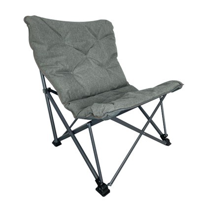 Camping Lounge Folding Stoel foar in folsleine rêst.
